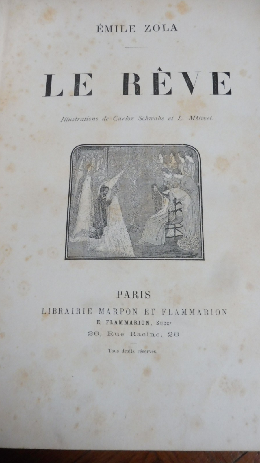 Le Rêve (Emile Zola) s.d. Illus. Schwabe et Métivet