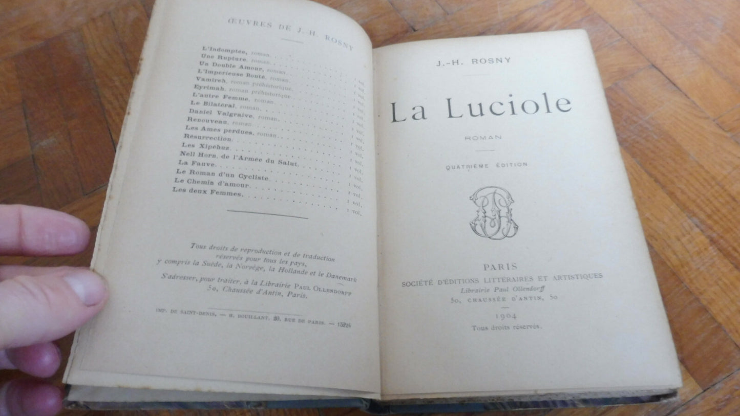 La Luciole (J.H. Rosny) 1904