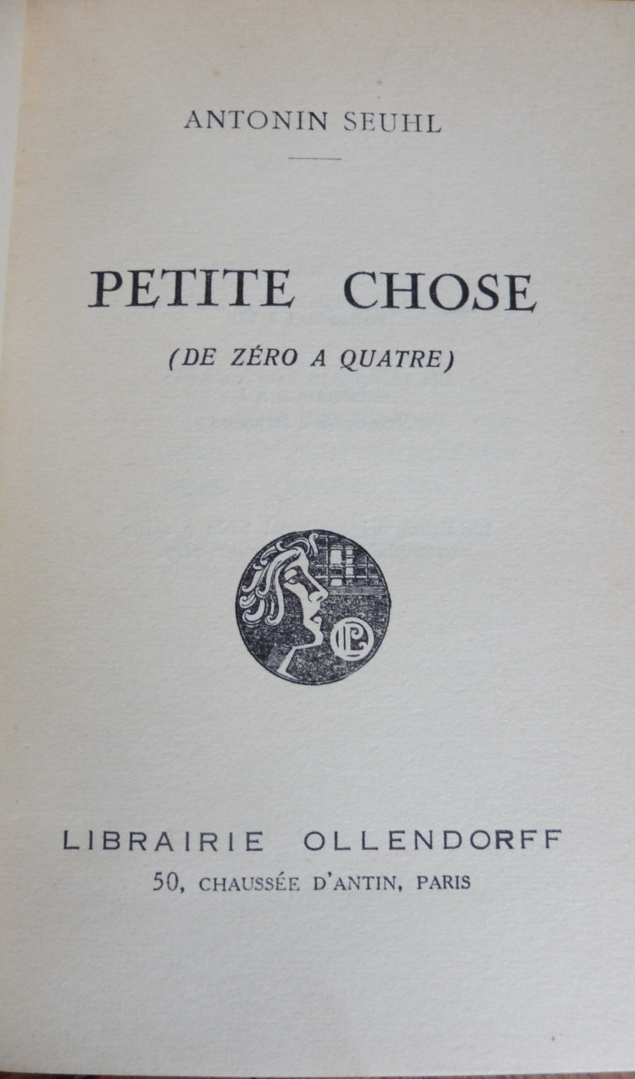 Petite Chose (Antonin Seuhl) s.d.