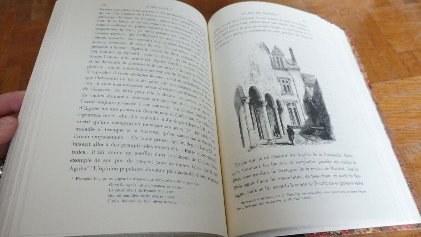 L'Orléanais (Philipon de La Madeleine) 1994 reprint de l'édition de 1845