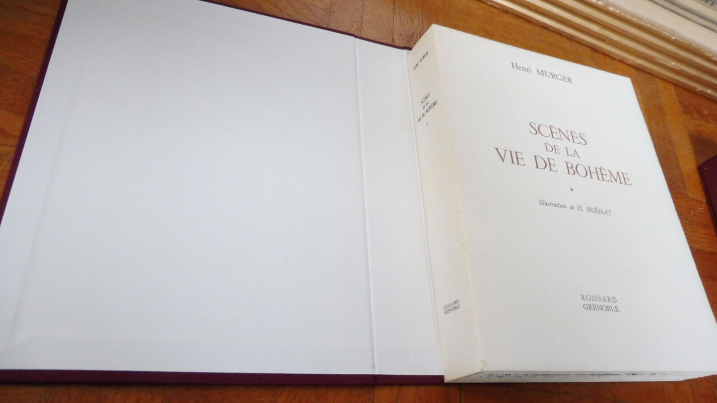 Scènes de la vie de Bohème (Henri Murger) 1968 2/2 illus. Bréhat
