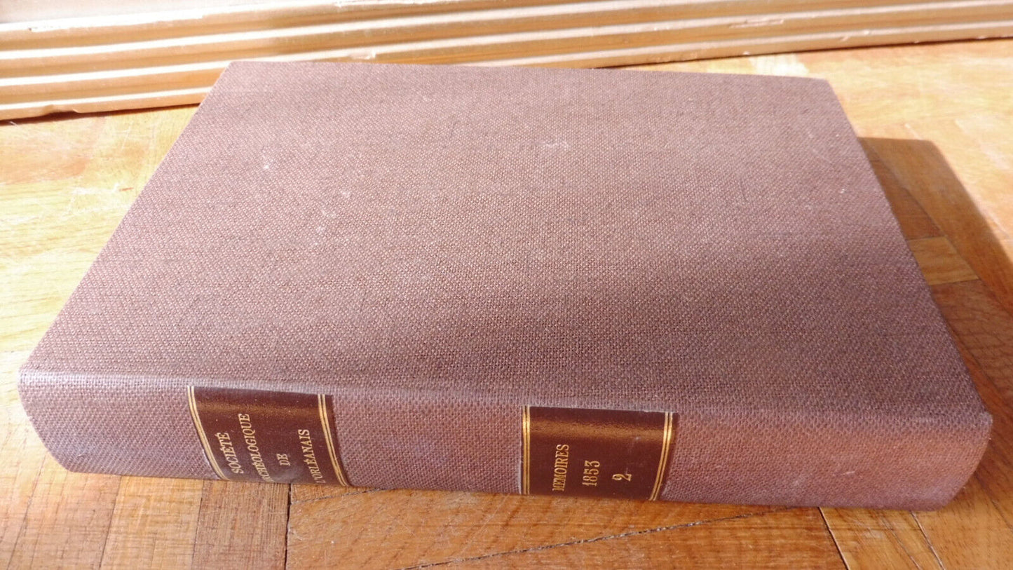 Mémoires de la Société archéologique de l'Orléanais 1853