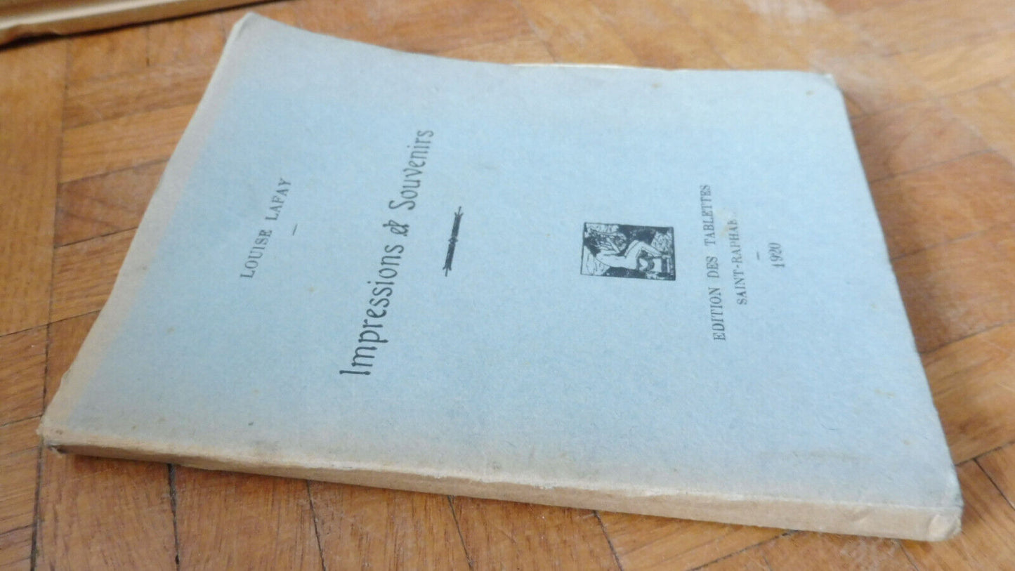 Impressions et souvenirs (Louise Lafay) 1920