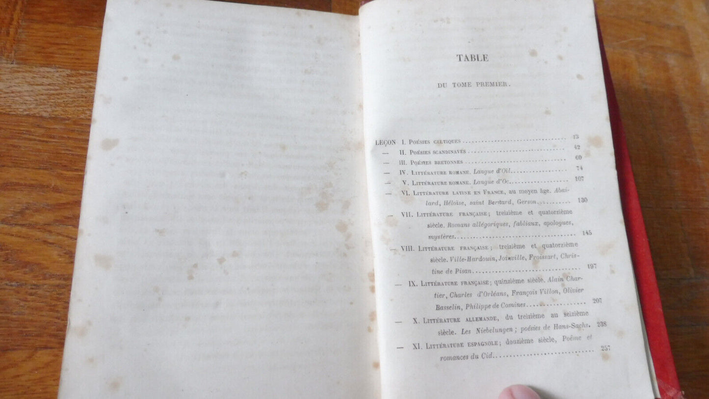 Cours complet de littérature moderne (Ed. Mennechet) 1862 4/4