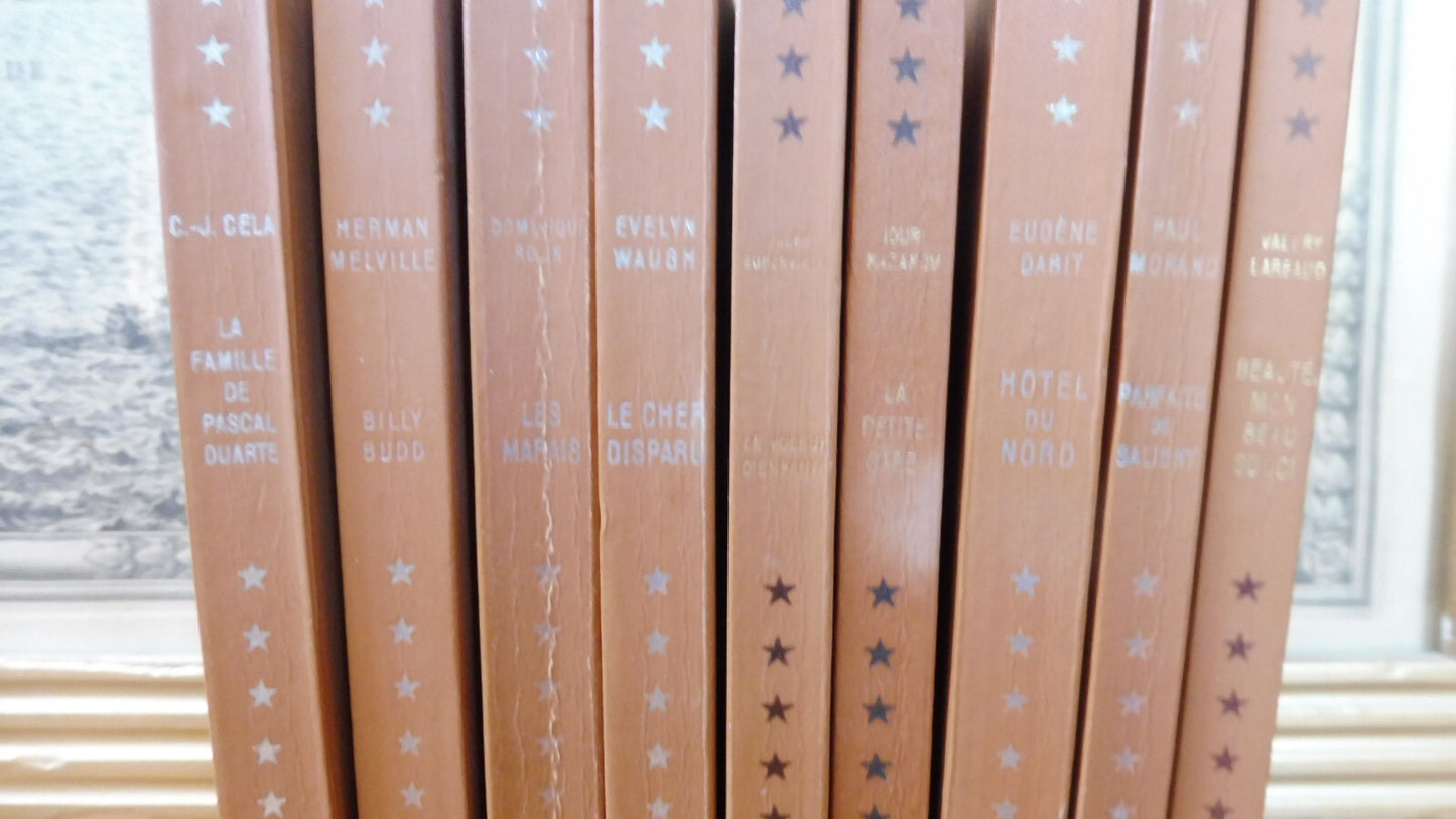 Lot littérature (Larbaud, Melville, Dabit, Supervielle...) 9 vol.