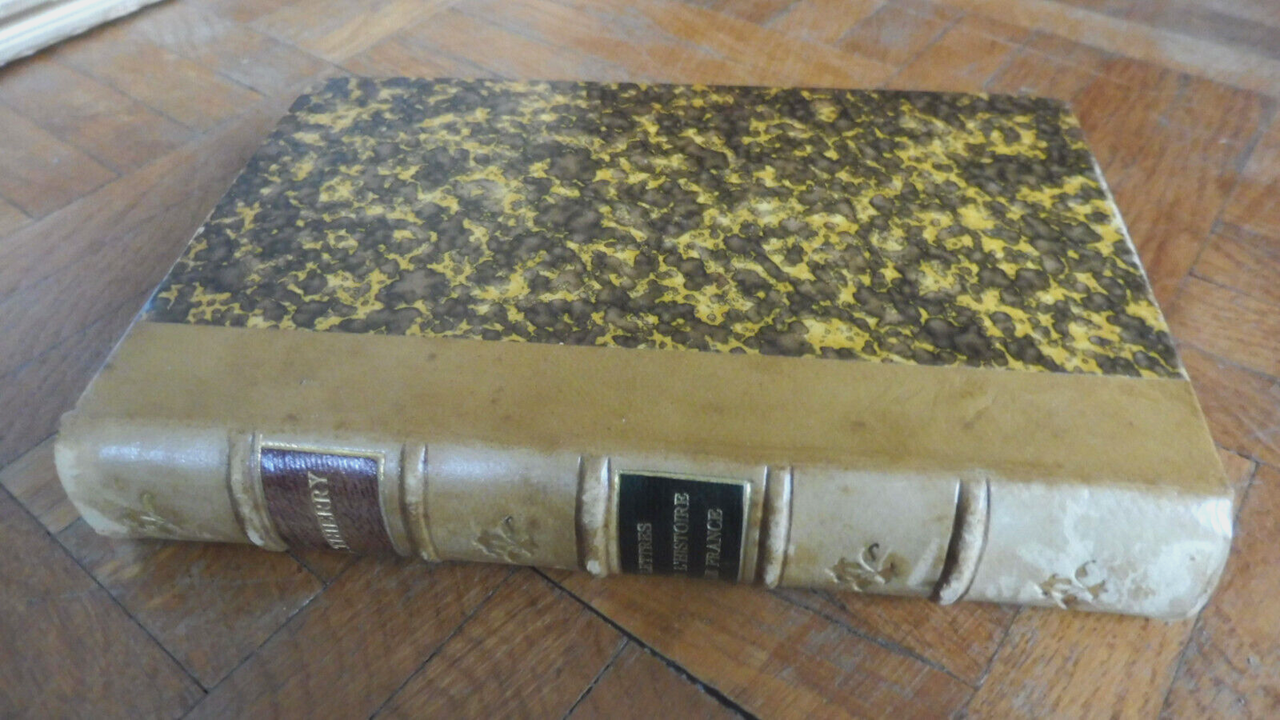 Lettres sur l'histoire de France (Augustin Thierry) 1889