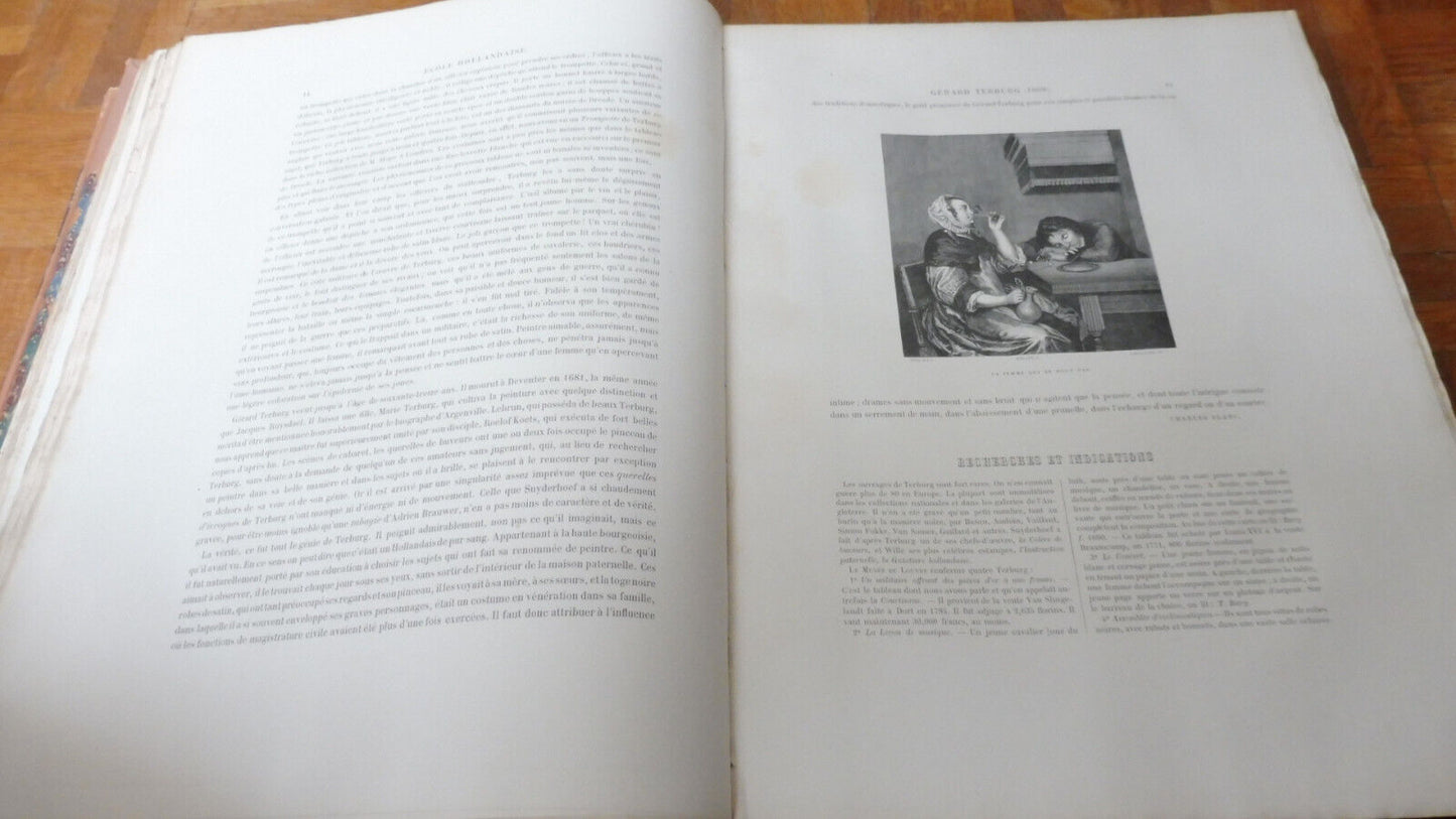 Histoire des peintres. Ecole Hollandaise (Charles Blanc)1863 2/2