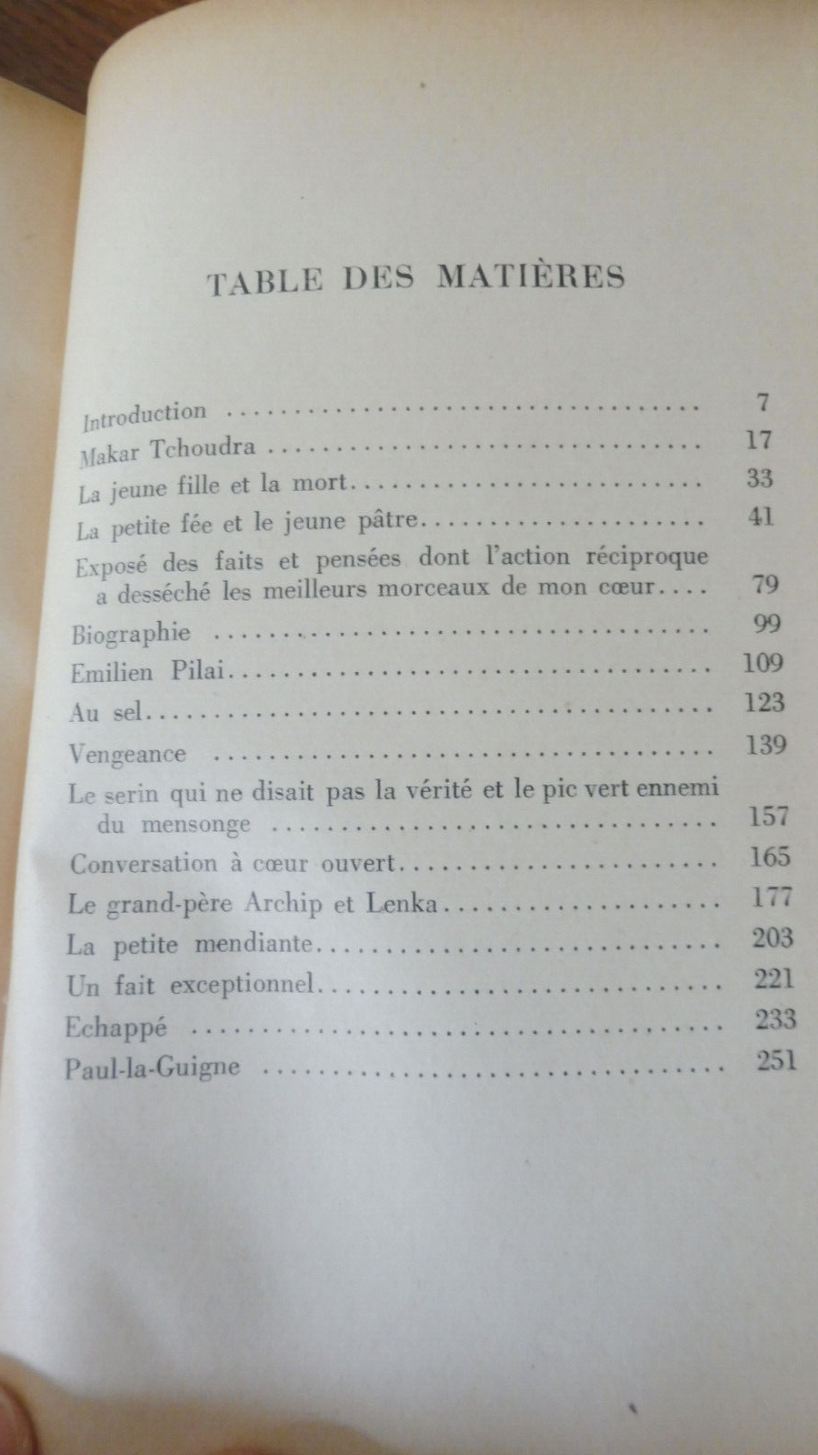 Nouvelles, contes et poèmes (Maxime Gorki) 1951