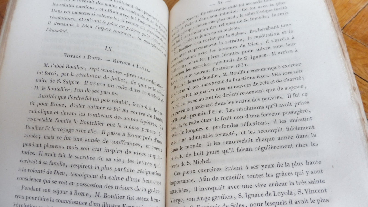 Notice sur M. Boullier, curé de La Trinité de Laval 1845