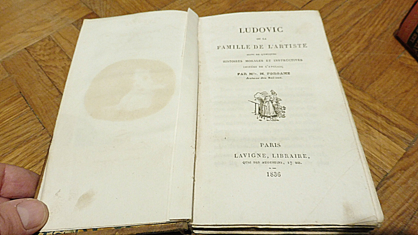 Ludovic ou la famille de l'artiste (Melle. M. Forgame) 1836