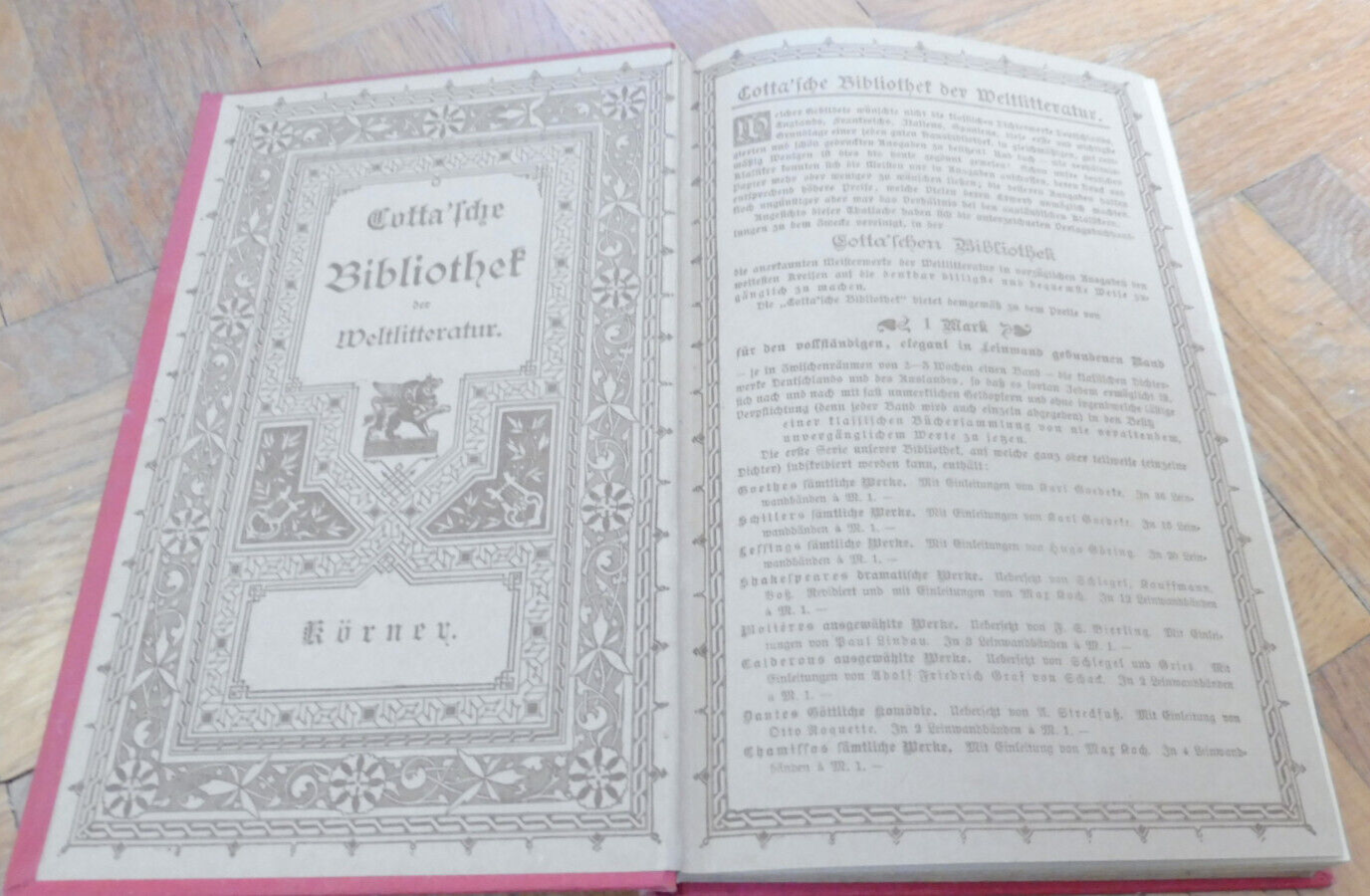 Körners sämtlische Werke (Theodor Körner) 4 vol.