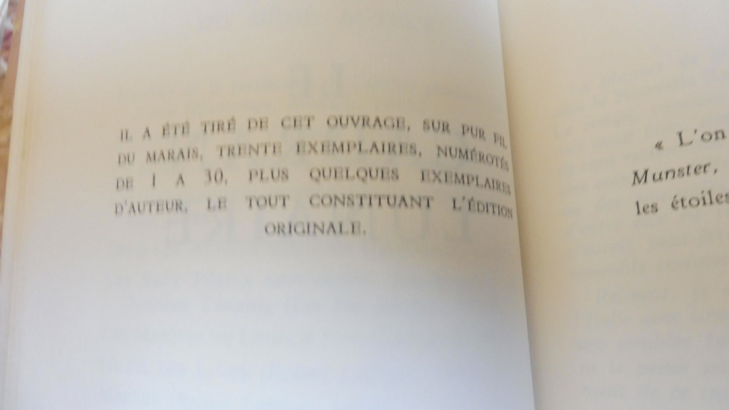 Le Cadran lunaire (André Pieyre de Mandiargues) 1958 EO