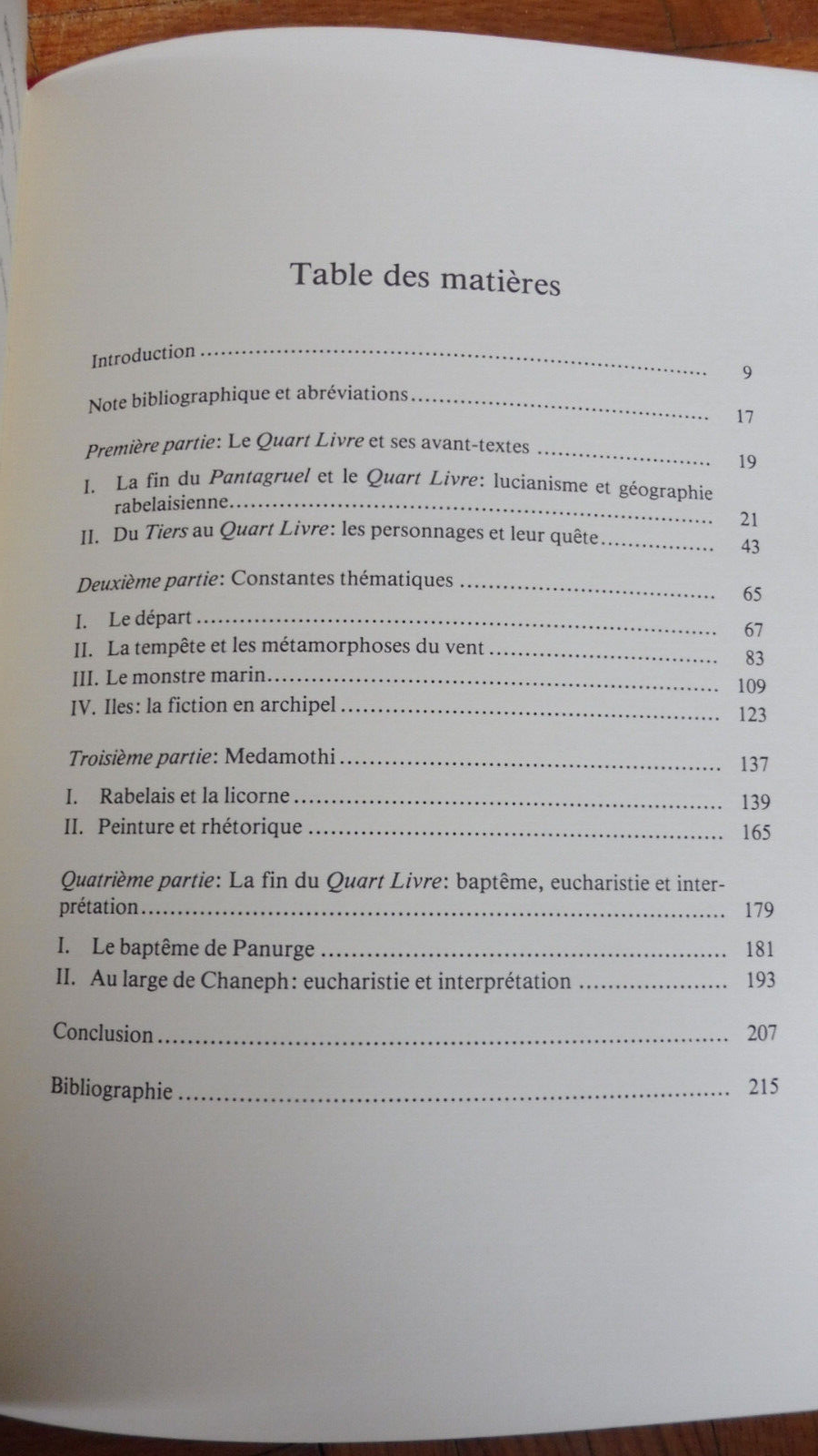Etudes rabelaisiennes. Tome XIX (Paul J. Smith) 1987 RENAISSANCE