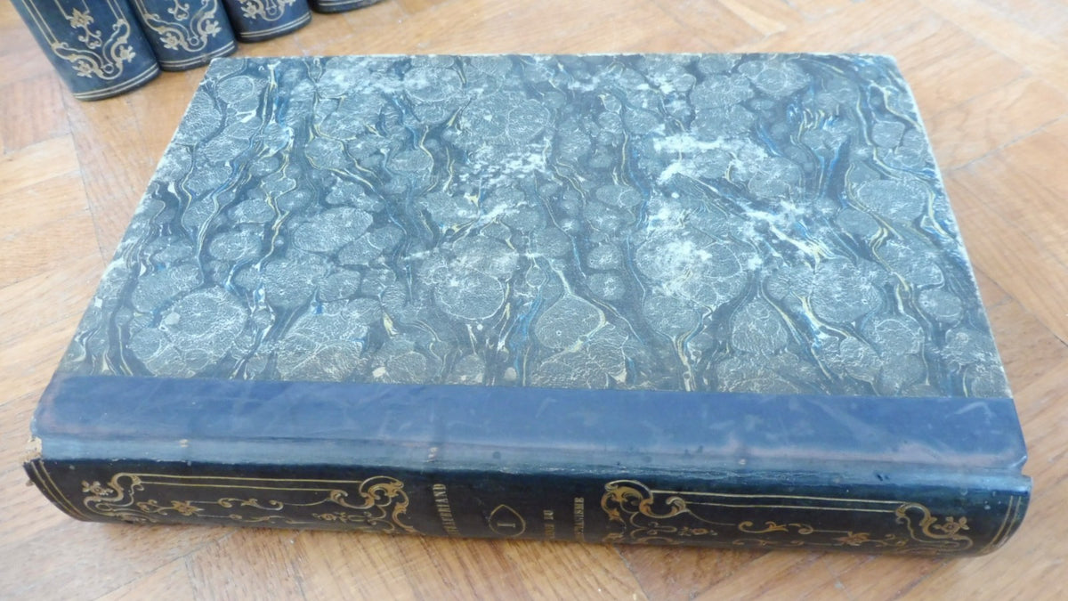 Oeuvres de Chateaubriand 1838 6 vol.