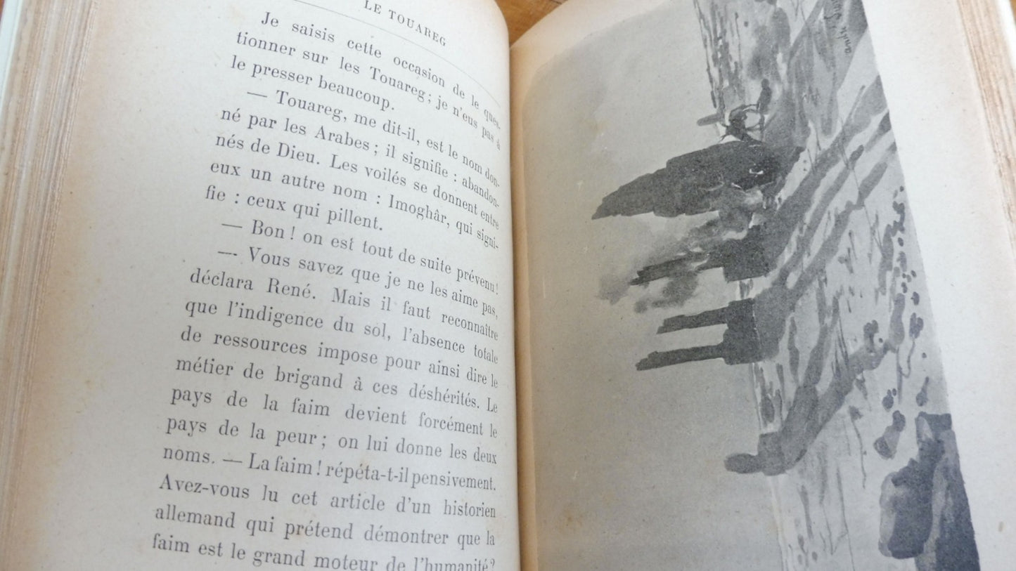 Le Touareg (Albert Fermé) 1900 illus. Suréda ALGERIE