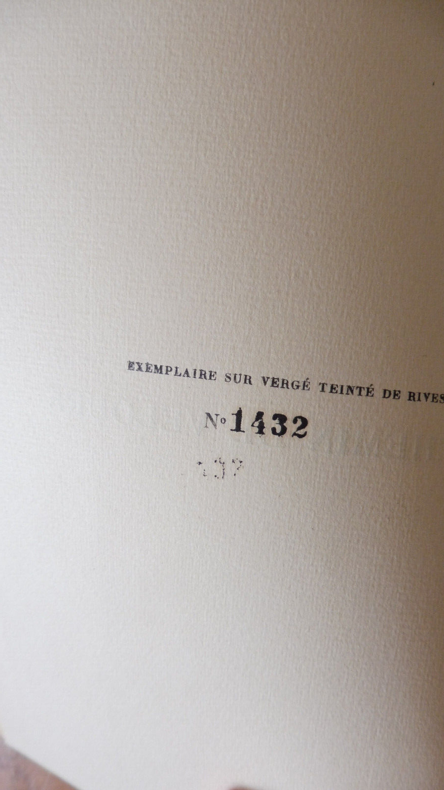 Le chemin de velours (Rémy De Gourmont) 1923 VERGE NUMEROTE