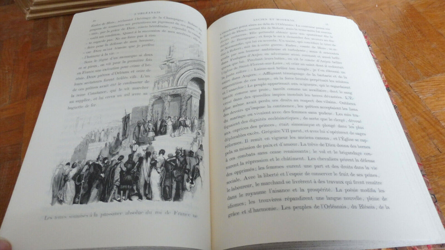 L'Orléanais (Philipon de La Madeleine) 1994 reprint de l'édition de 1845