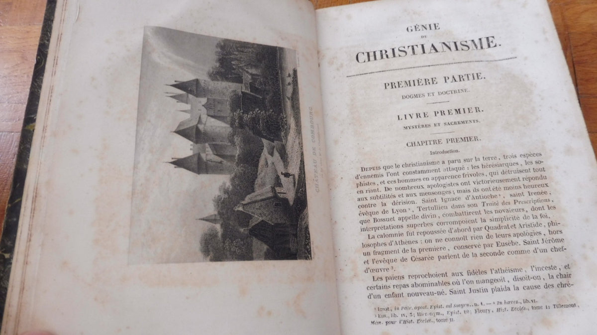 Oeuvres de Chateaubriand 1838 6 vol.