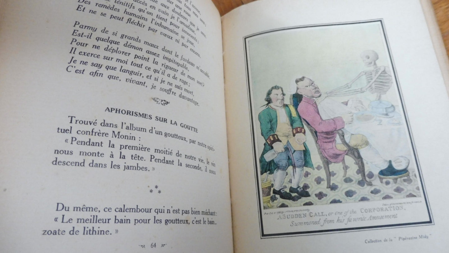 La Goutte et l'humour (Docteur Cabanès) 1926