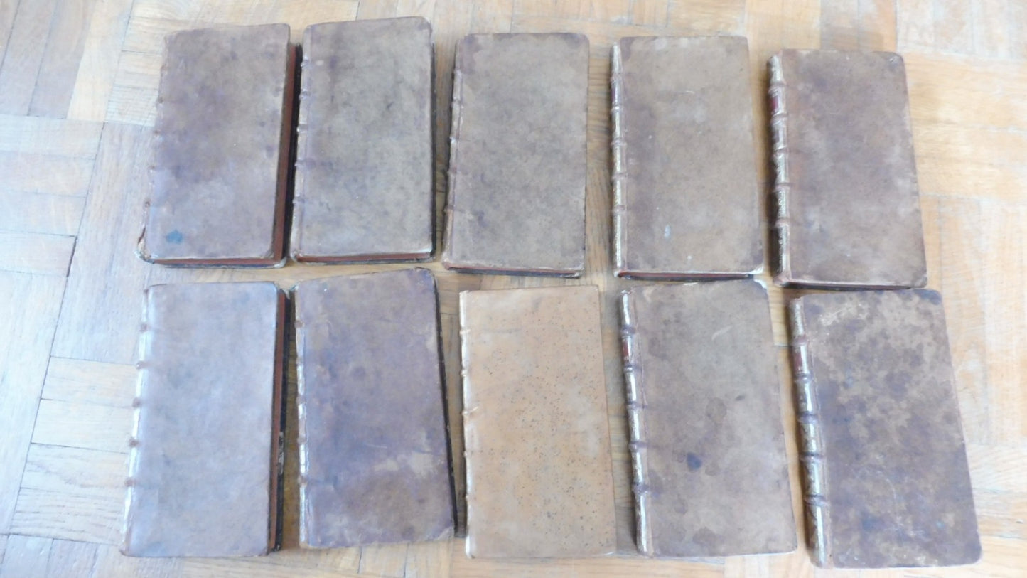 Oeuvres de Scarron 1697 10 vol.