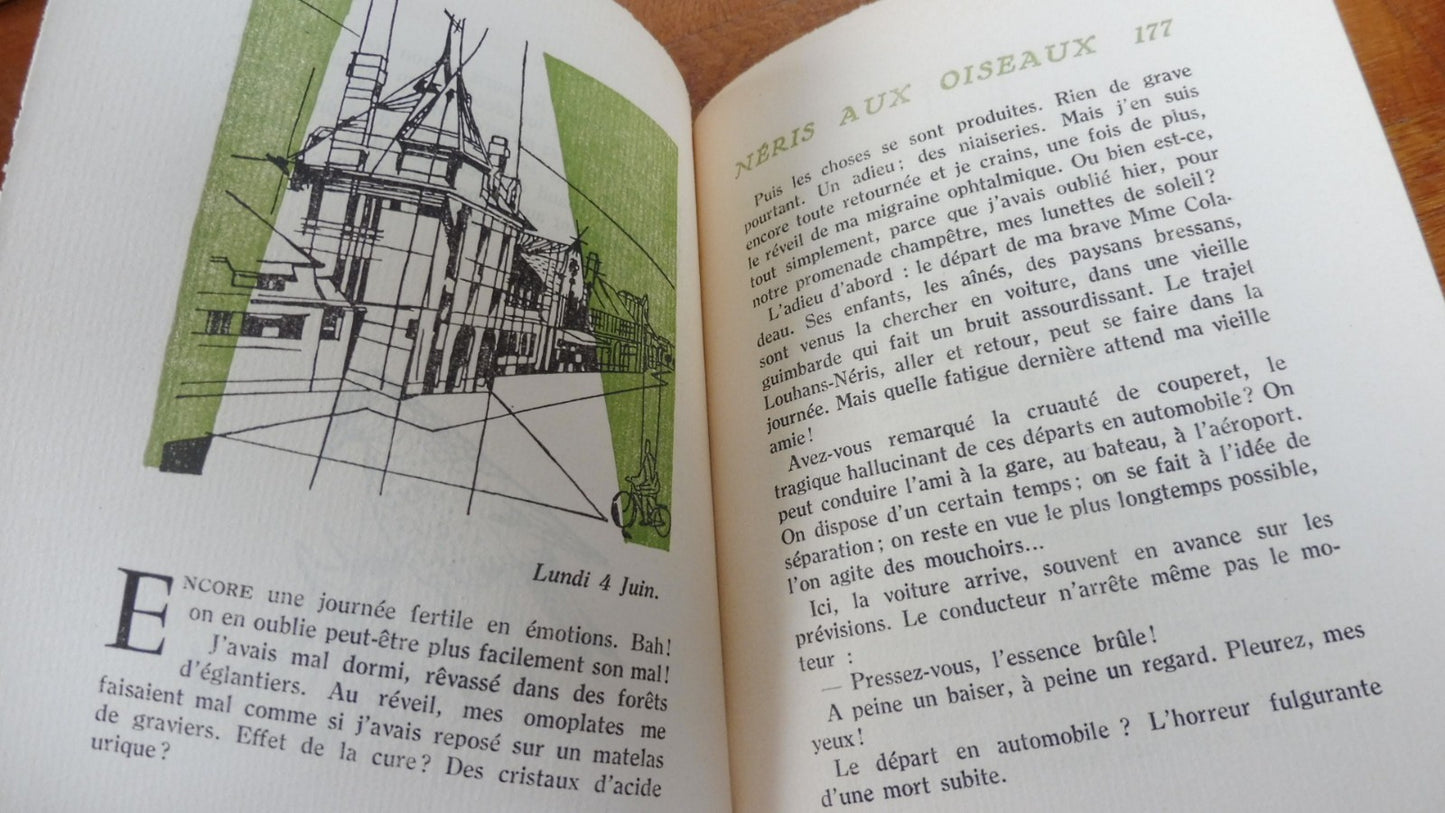 Néris aux oiseaux (Paul Lebois) 1957 illus. Frérot ENVOI