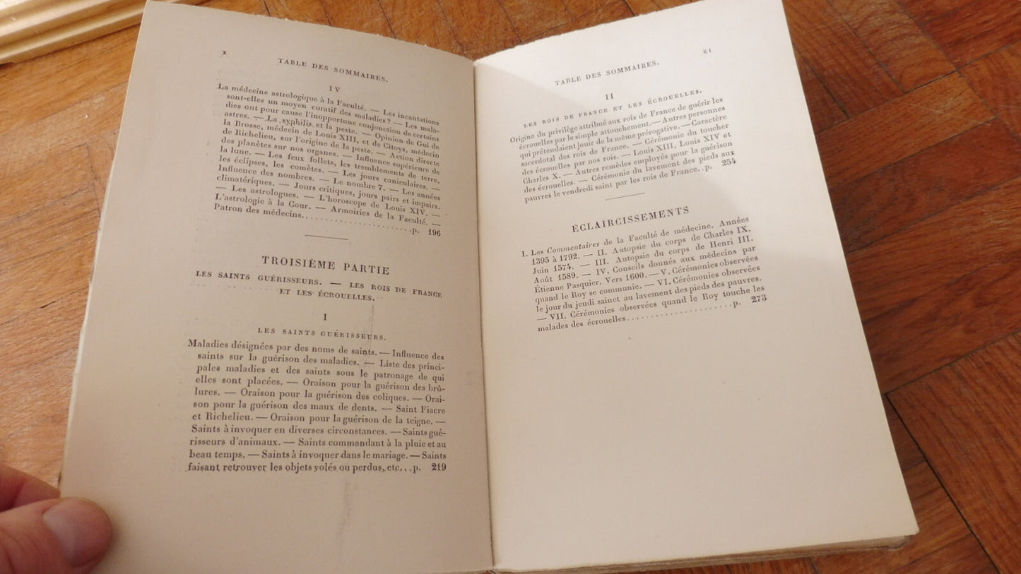 La Vie privée d'autrefois. Les médecins (Alfred Franklin) 1892