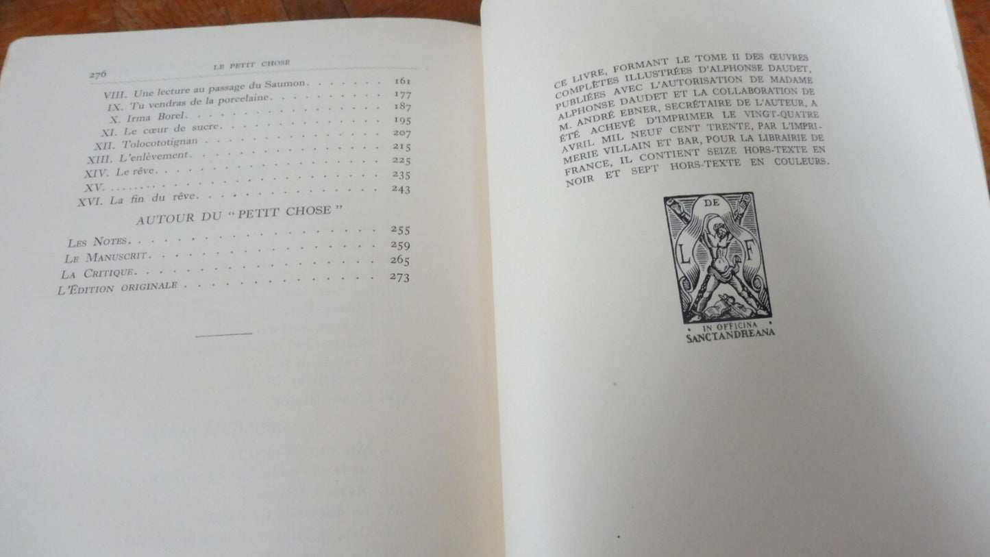 Le Petit chose (Alphonse Daudet) 1930 illus. Bagarry