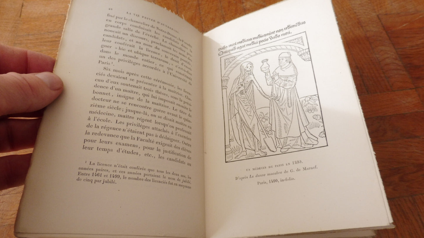 La Vie privée d'autrefois. Les médecins (Alfred Franklin) 1892