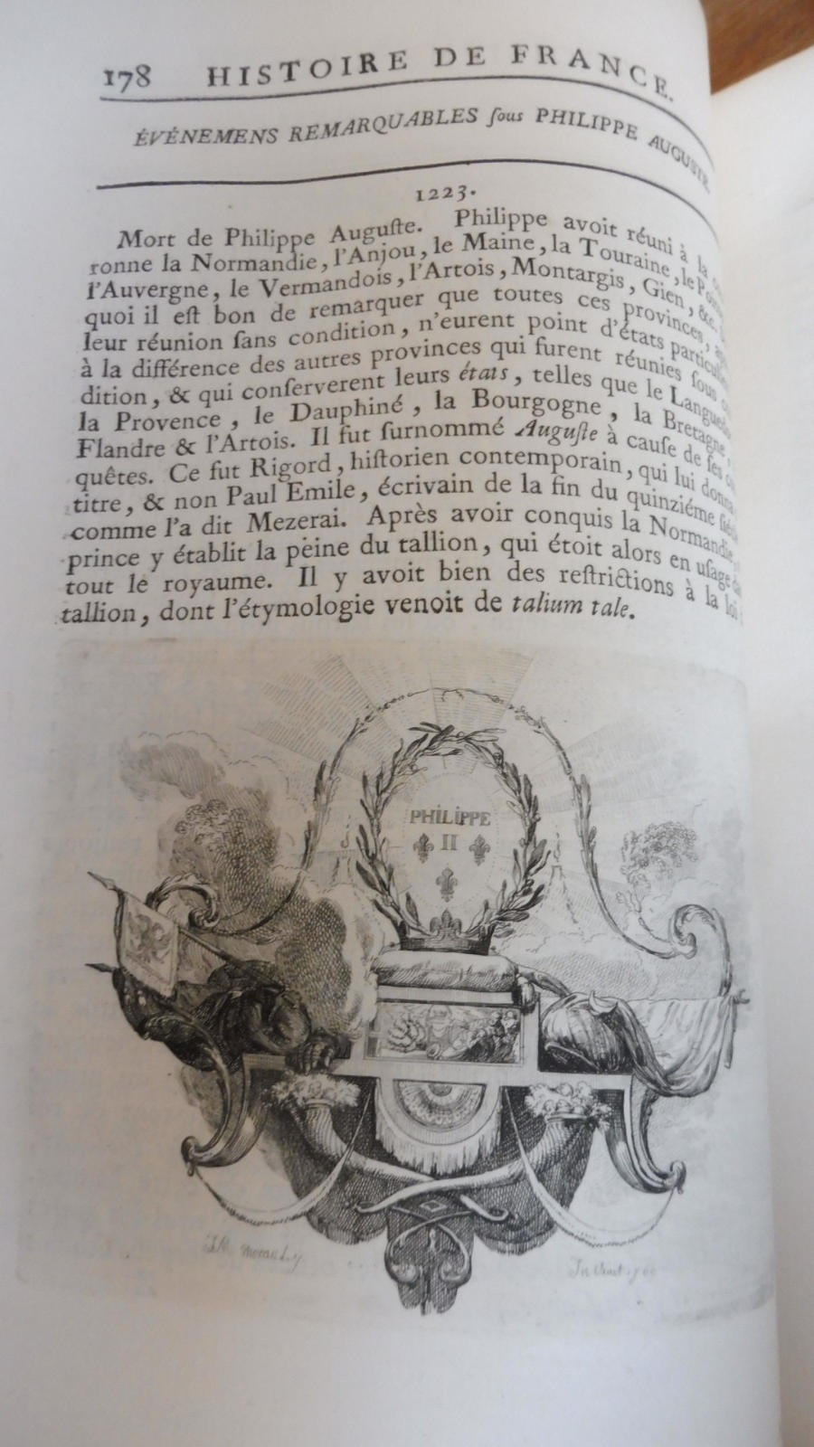 Nouvel abrégé chronologique de l'Histoire de France (Henault) 1768