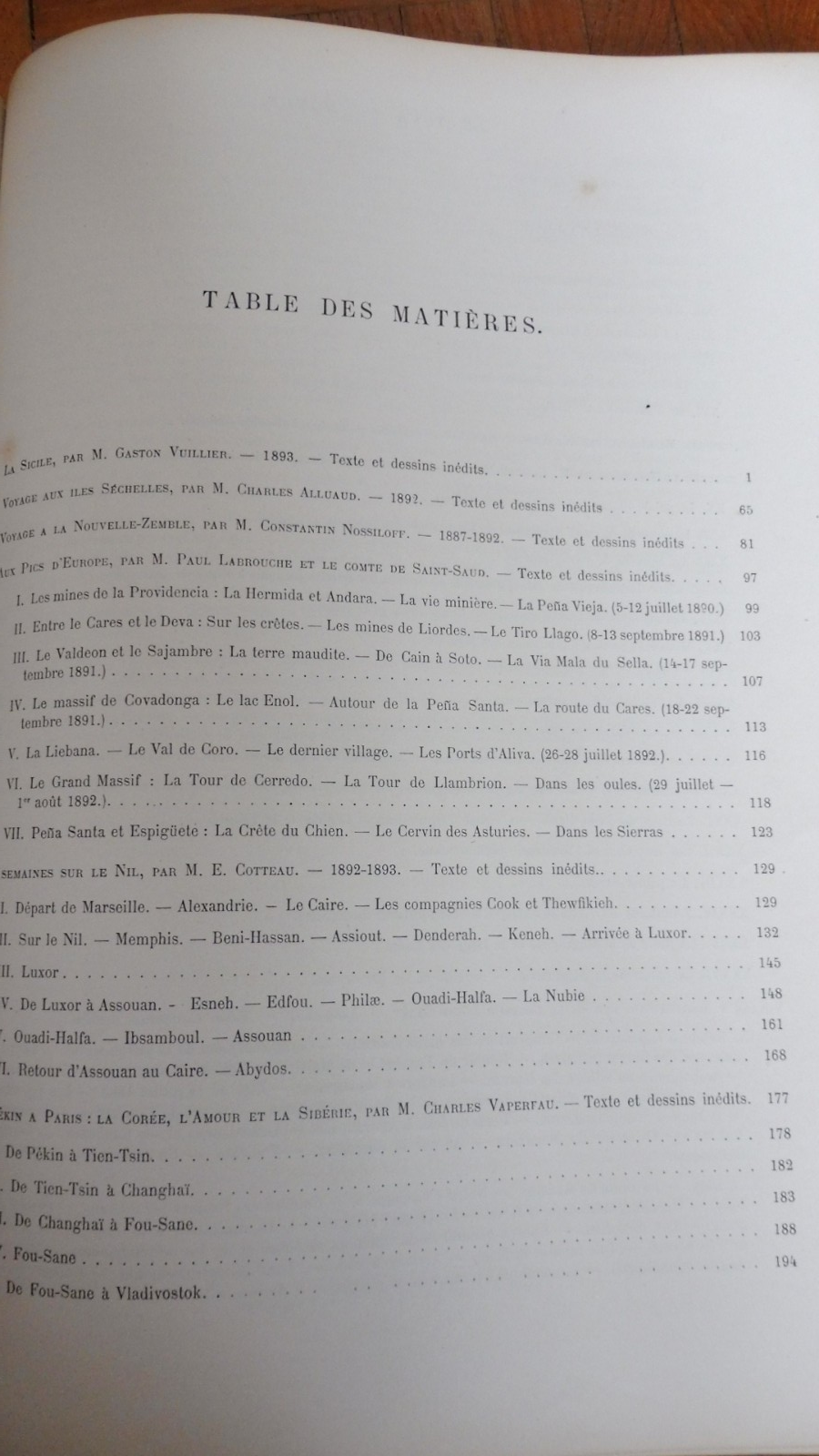 Le Tour du monde. Année 1894 (E. Charton) 1894 SICILE, NIL, AMAZONIE...