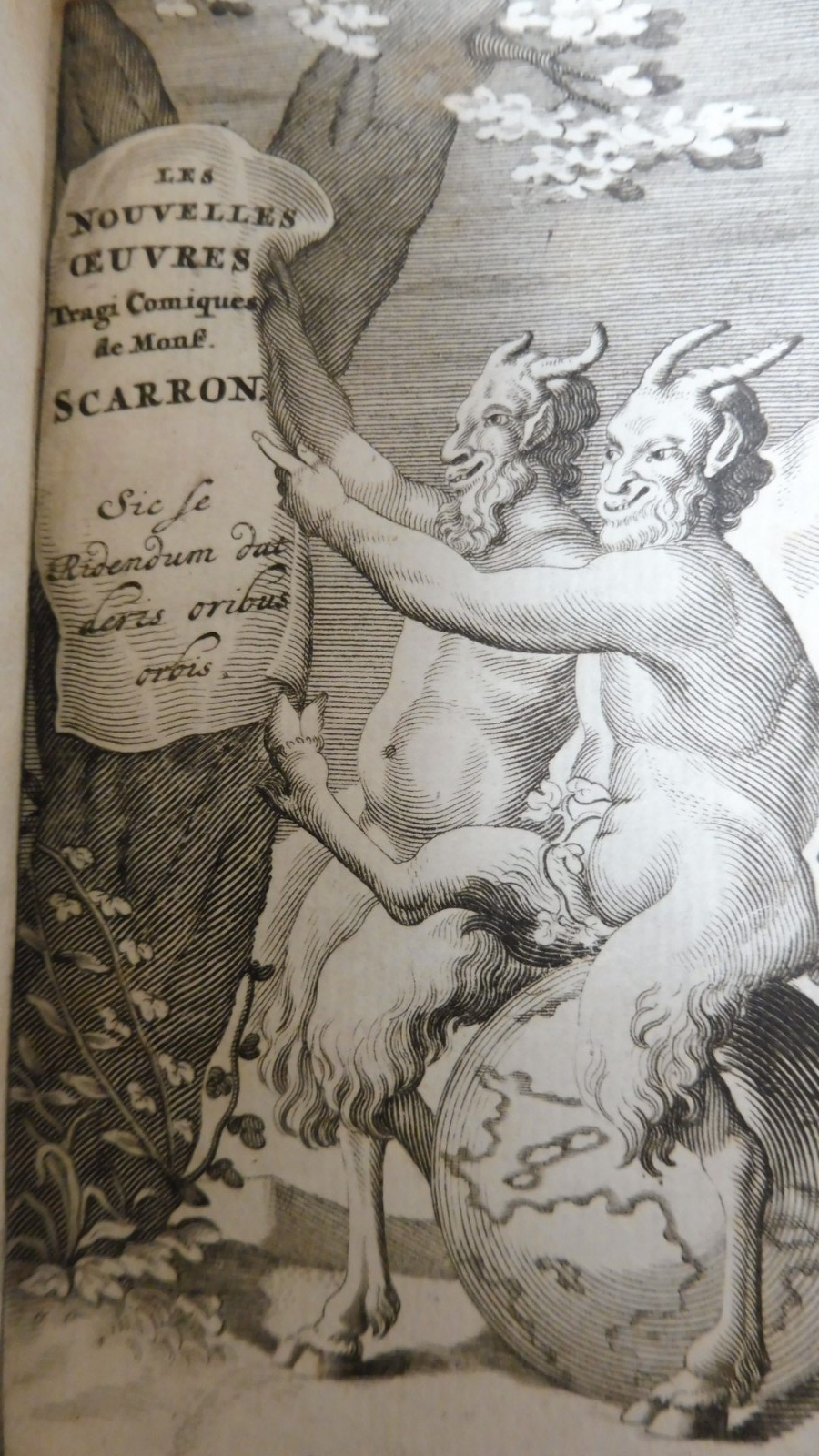 Oeuvres de Scarron 1697 10 vol.