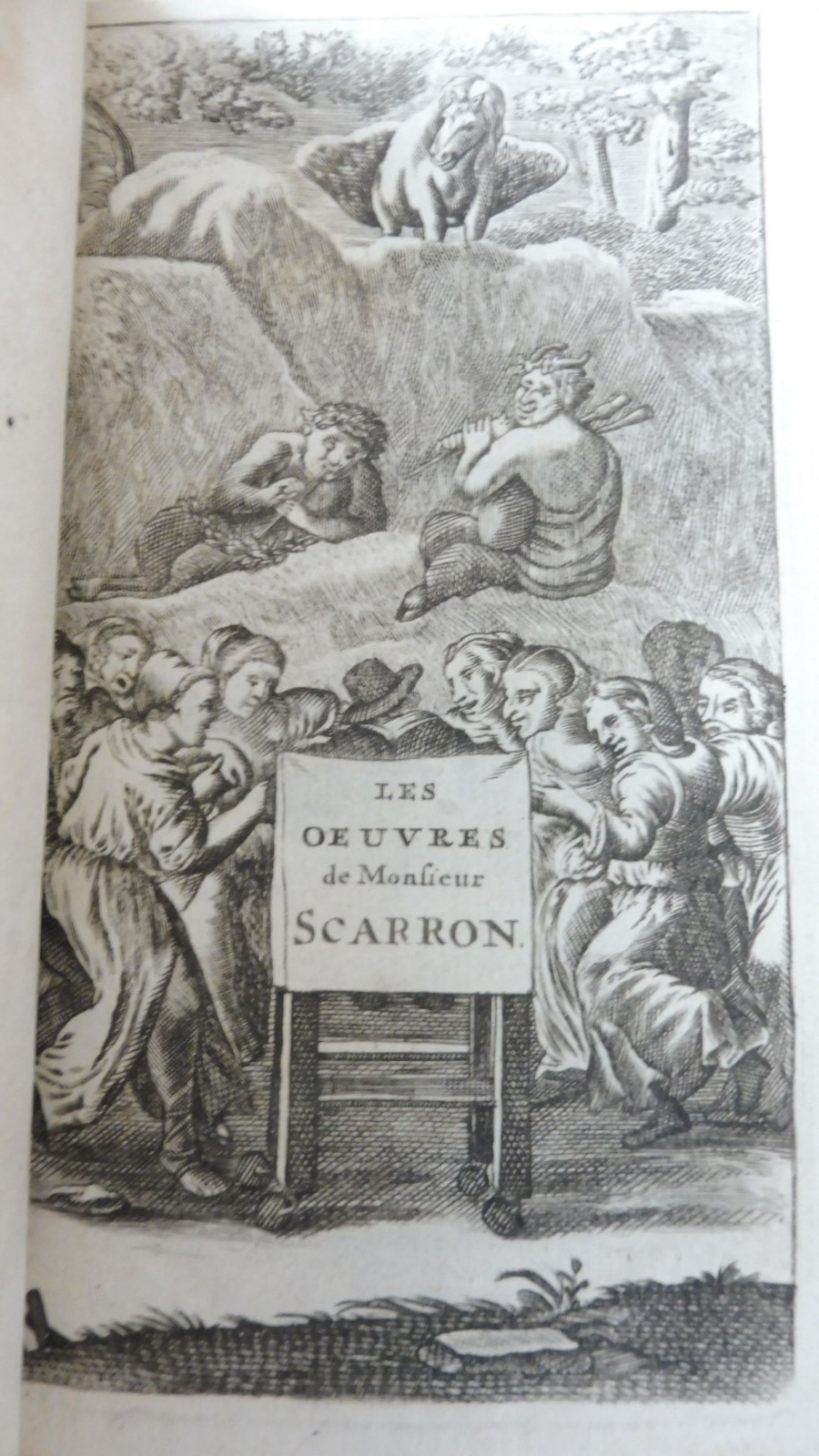 Oeuvres de Scarron 1697 10 vol.