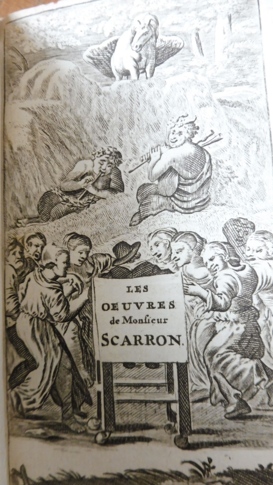 Oeuvres de Scarron 1697 10 vol.