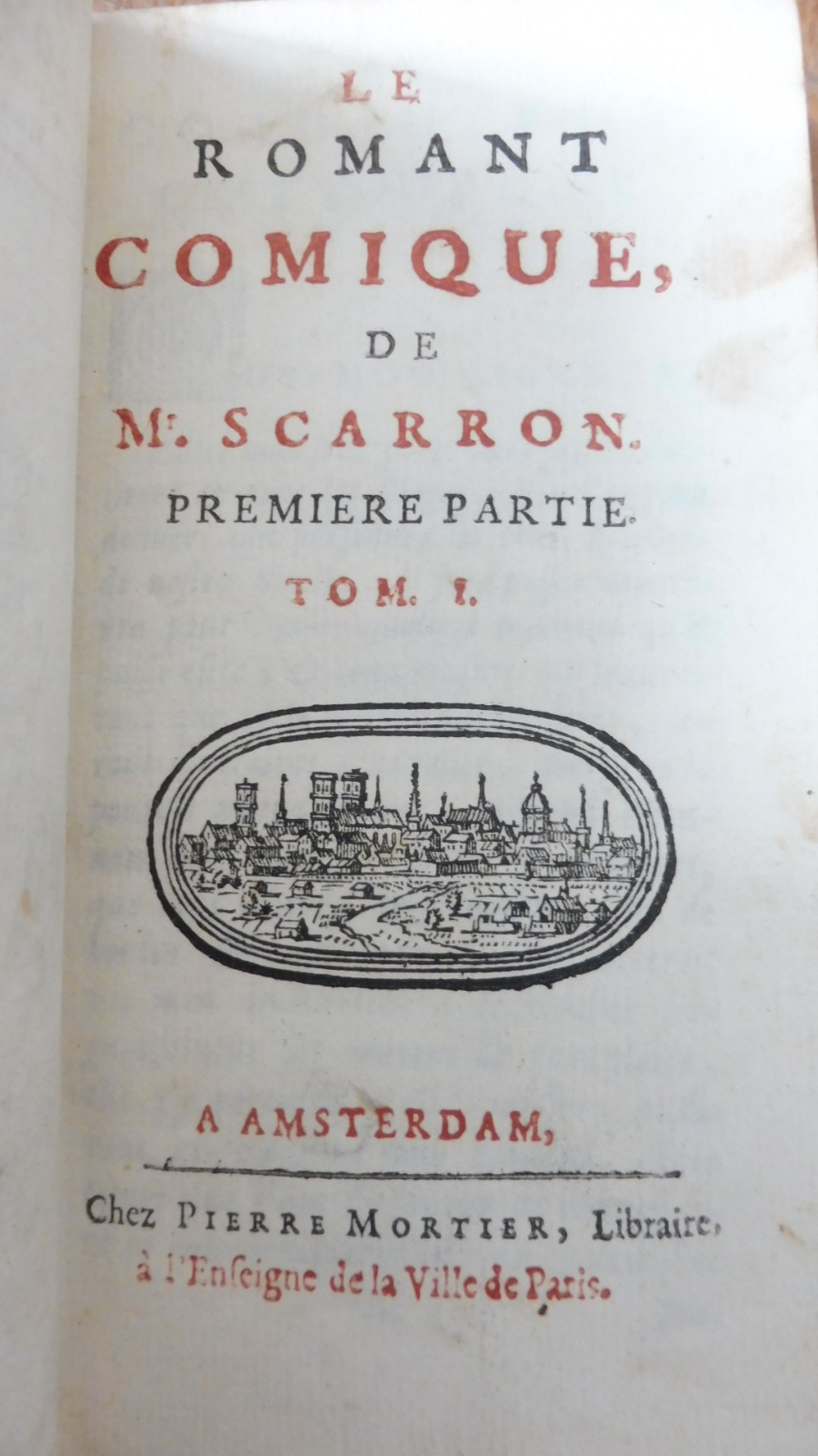 Oeuvres de Scarron 1697 10 vol.
