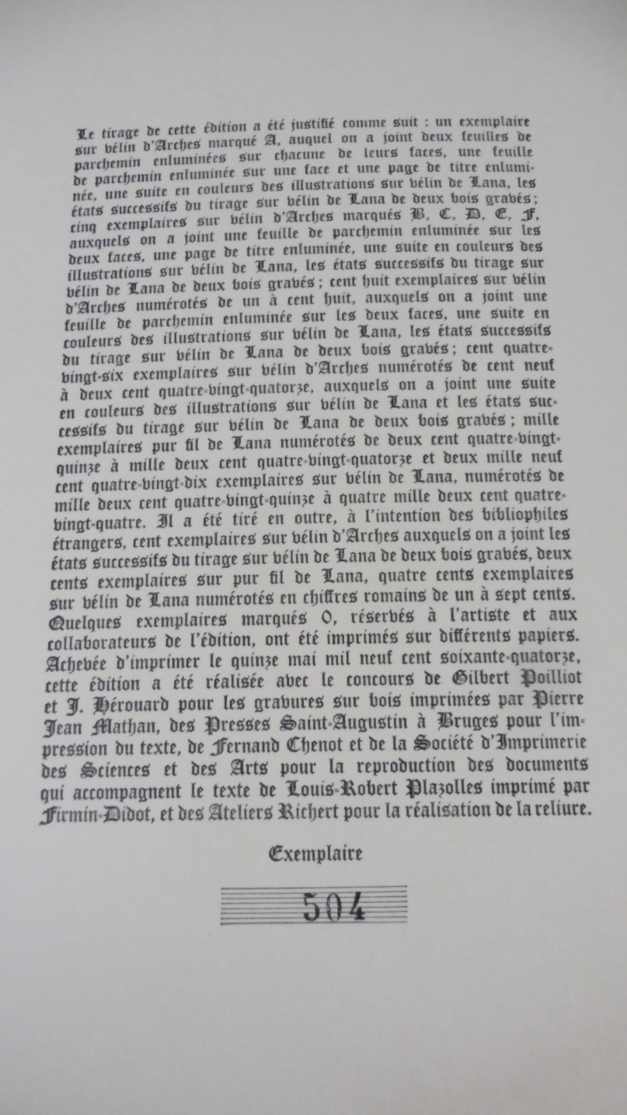 Les Escripts de François Villon 1974 illus. Guignard 2/2