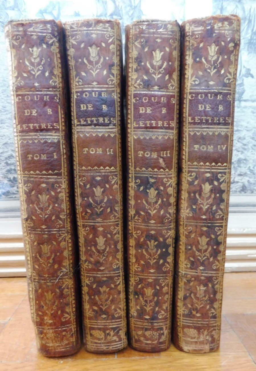 Cours de belles-lettres ou principes de la littérature (Ch. Batteux) 1753 4/4