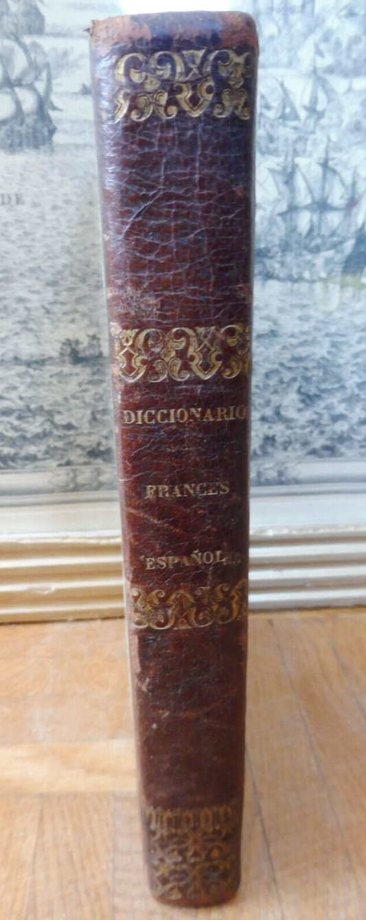 Nuovo diccionario espanol-frances (Nunez de Taboada) 1848