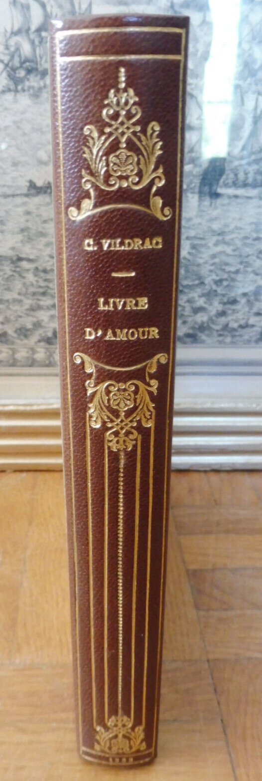 Livre d'amour (Ch. Vildrac) 1959 ENVOI+illus. originale & lettre de Fontanarosa