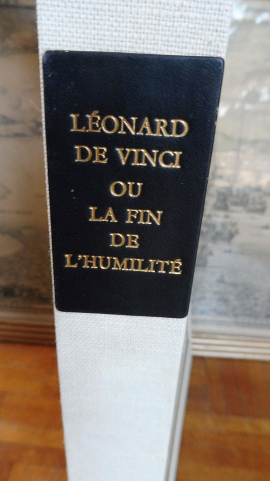 Léonard de Vinci ou la fin de l'humilité (Ipoustéguy et Lebel) 1974 GRAVURES