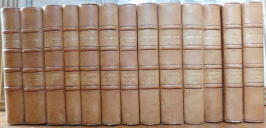 Causeries du lundi (Sainte Beuve) 1926 13 vol.