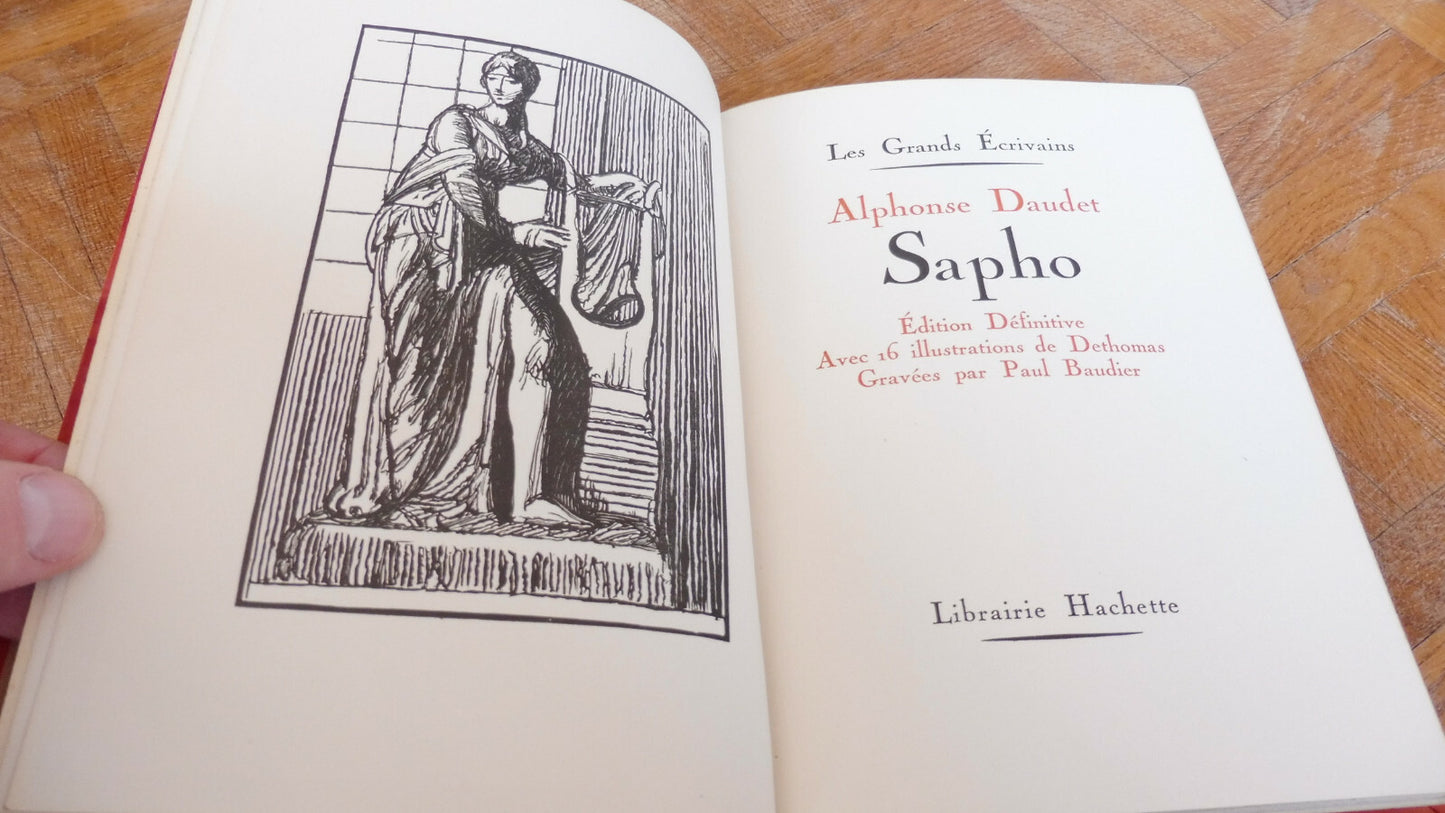 Sapho (Alphonse Daudet) 1929 illus. Dethomas