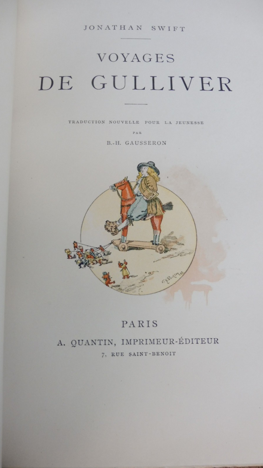 Voyages de Gulliver (Jonathan Swift) s.d. illustré