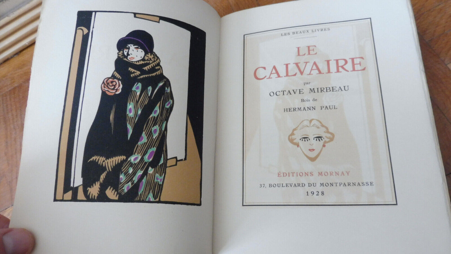 La Calvaire (Octave Mirbeau) 1928 illus. Paul RIVES