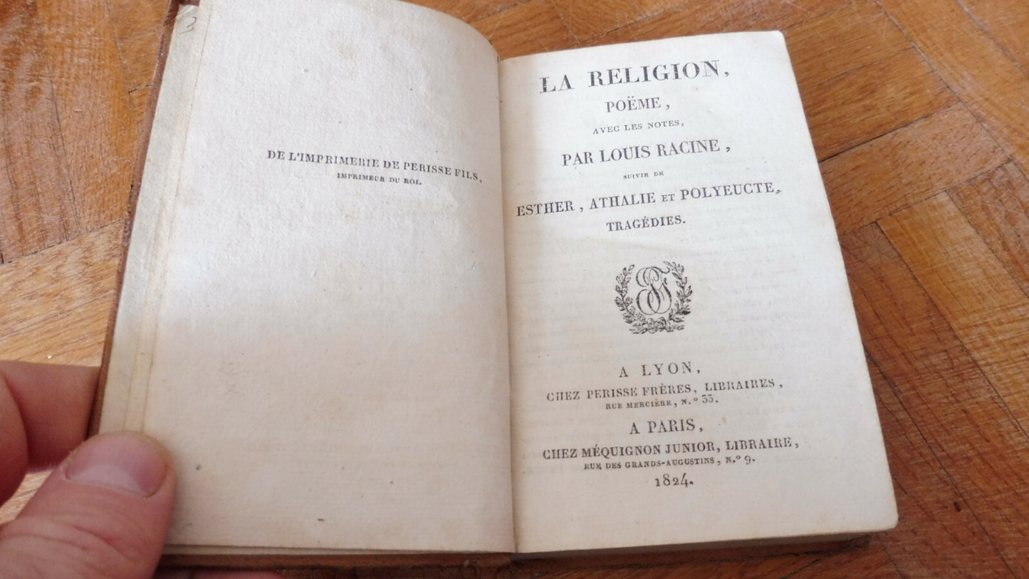 La Religion. Poëme (Louis Racine) 1824