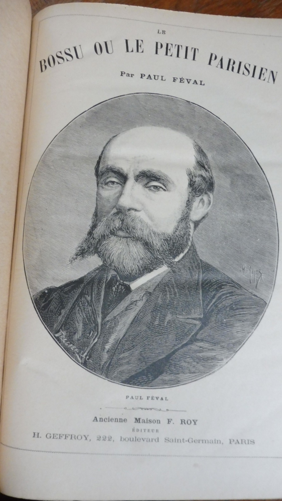 Le Bossu (Paul Féval) s.d. illustré