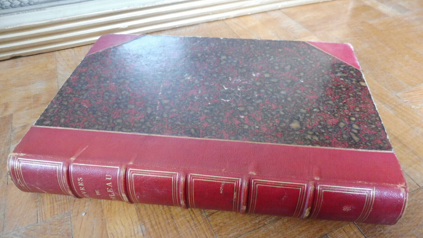 Oeuvres de Boileau 1873 illus. Bayard