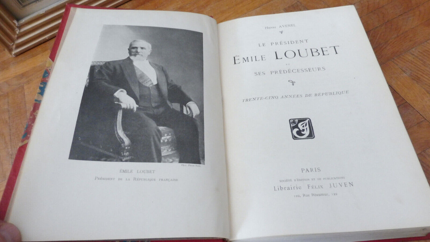 Le Président Émile Loubet et ses prédécesseurs (Henri Avenel) 1905