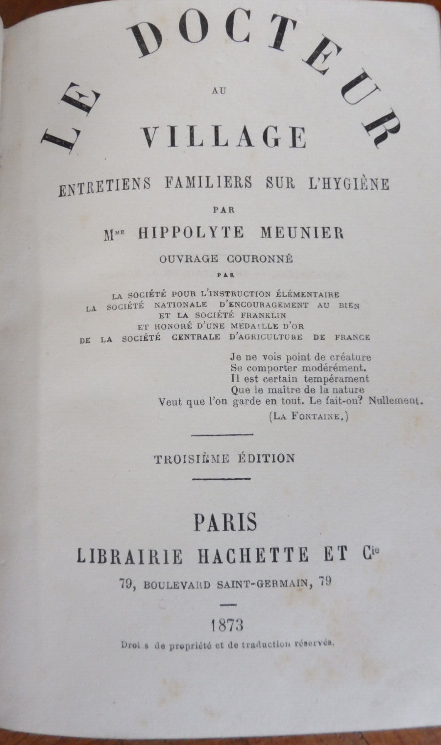 Docteur au village (Hippolyte Meunier) 1873