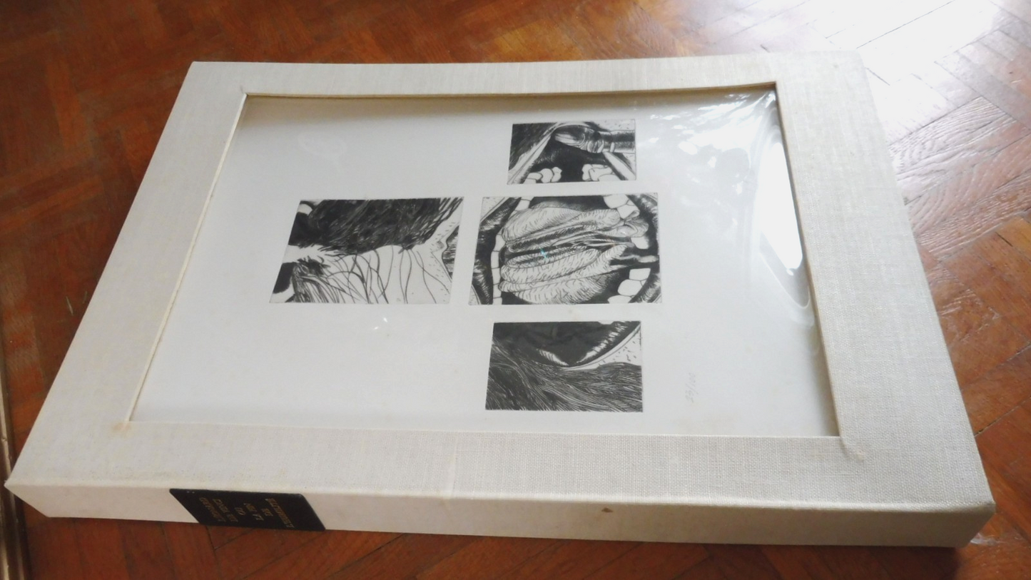 Léonard de Vinci ou la fin de l'humilité (Ipoustéguy et Lebel) 1974 GRAVURES