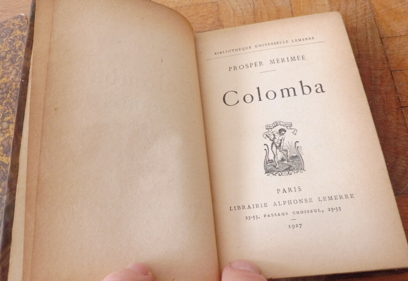 Colomba (Prosper Mérimée) 1927
